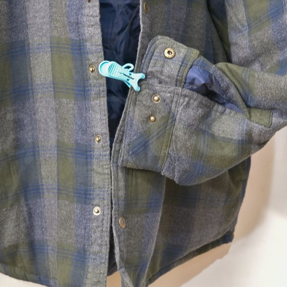 Legendary Outfitters men shirt jacket Green M L XL XXL - Picture 6 of 10